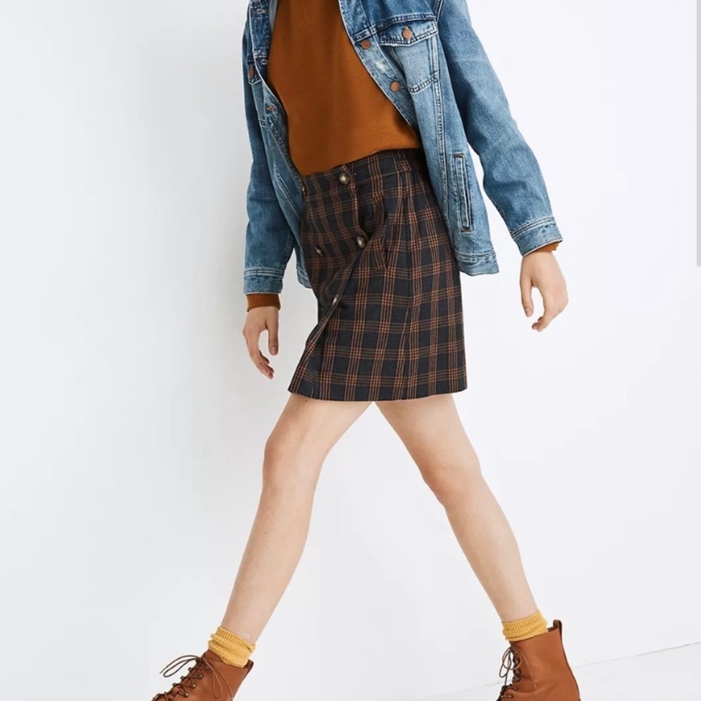 Plaid Skirt